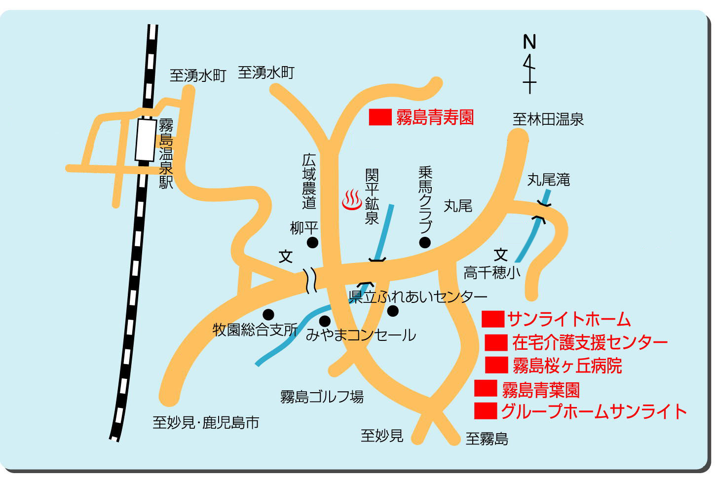 Map／施設所在一覧（医療法人施設含む）