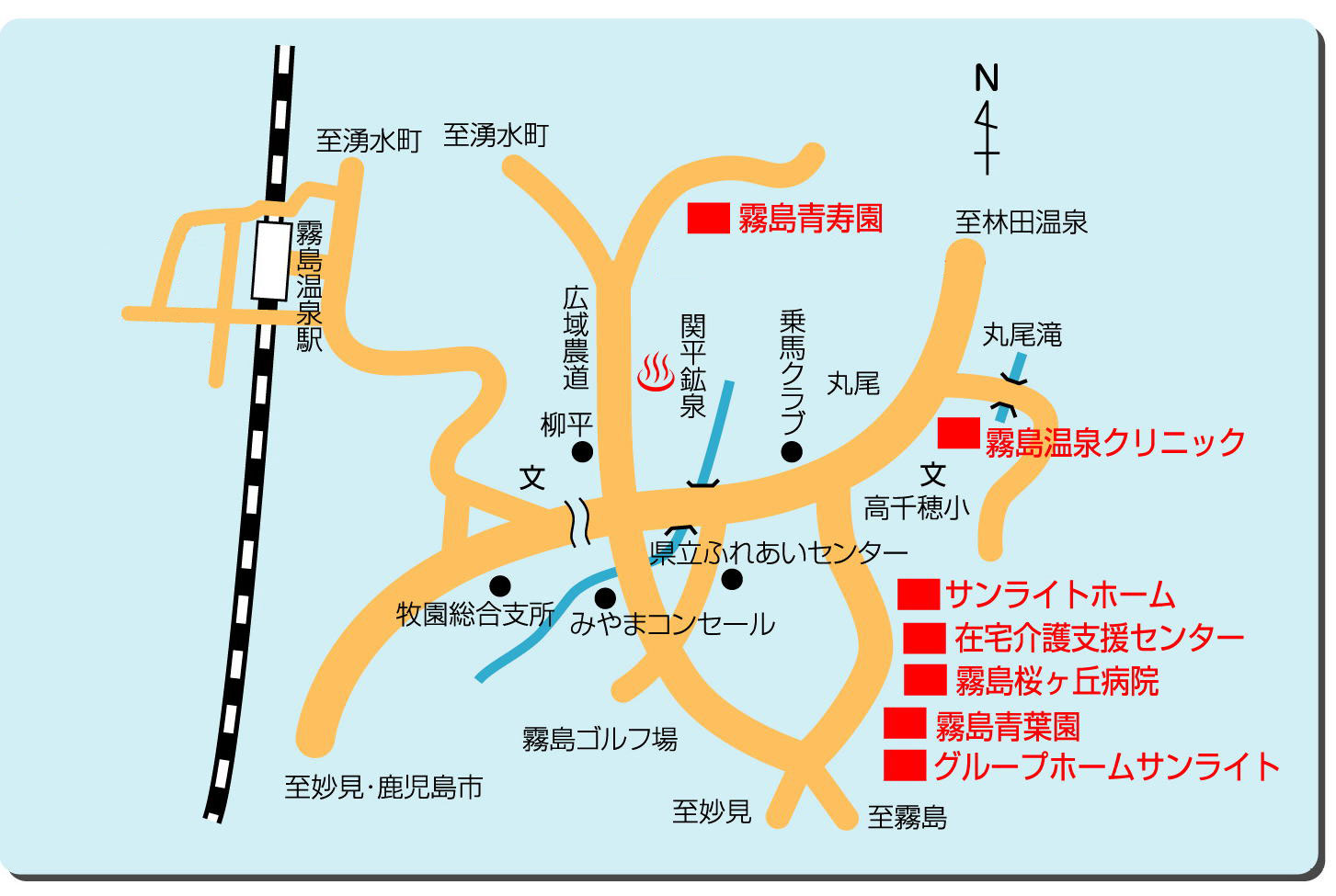 Map/施設所在一覧(医療法人施設含む)